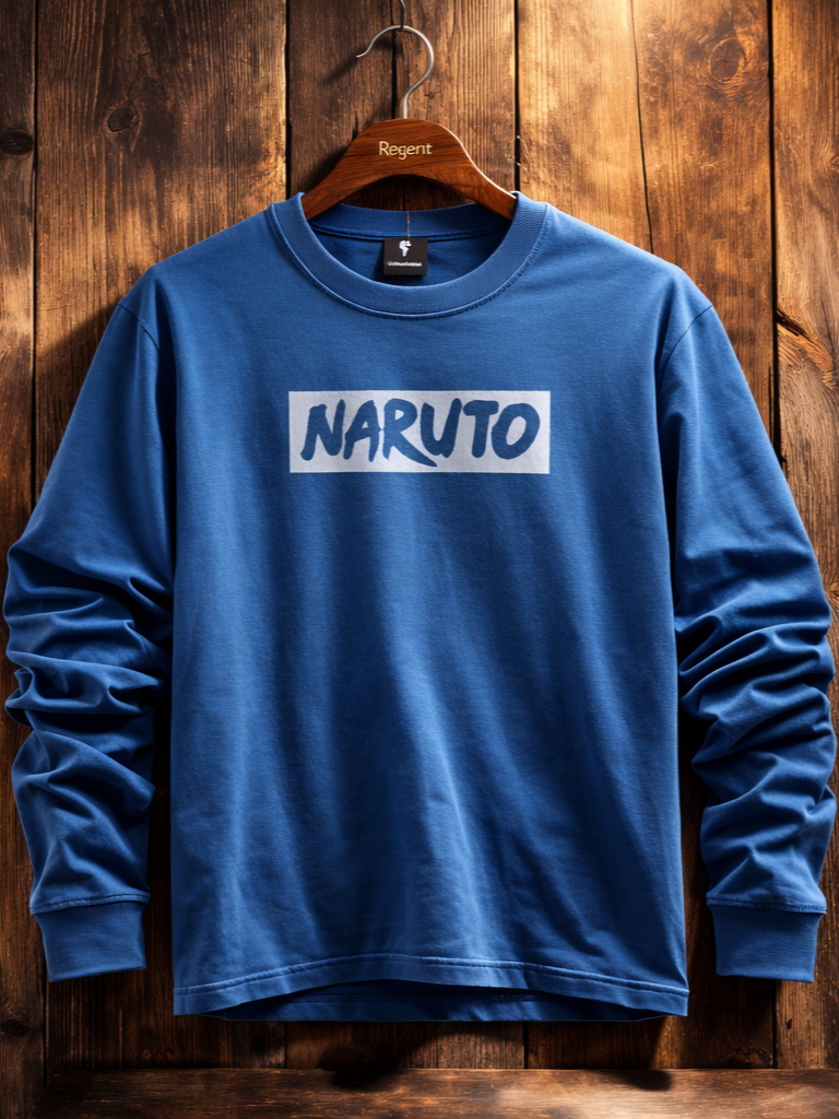 Naruto Full Sleeve Tees,Anime Graphic Full Sleeve T-Shirt