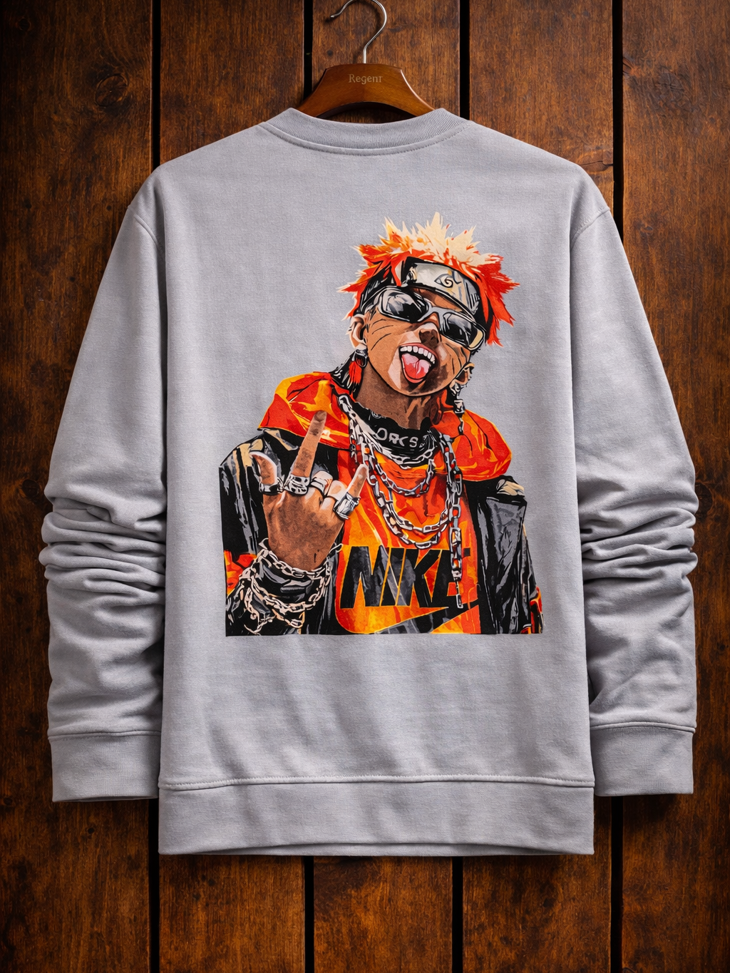 Naruto Full Sleeve Tees,Anime Graphic Full Sleeve T-Shirt