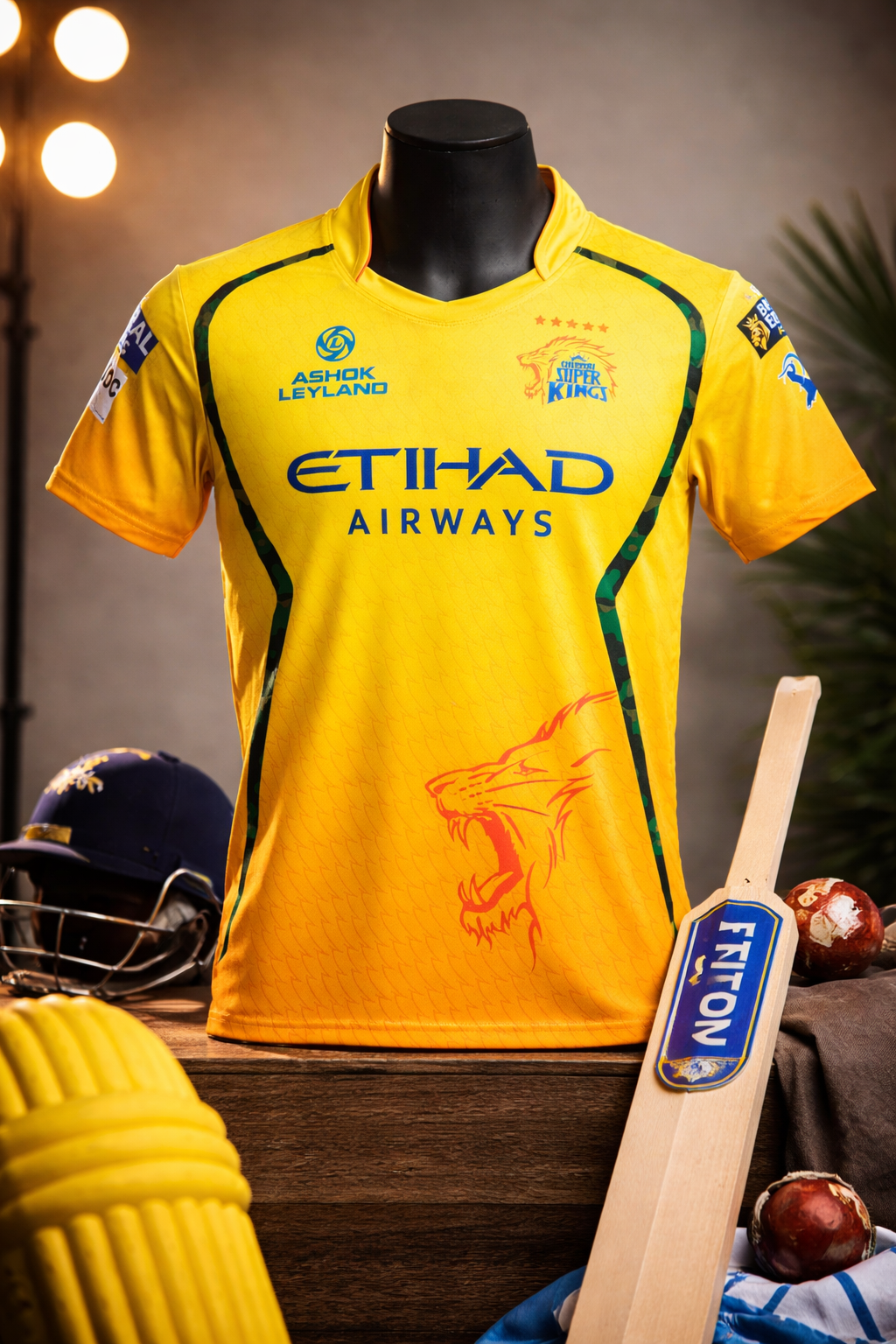 Chennai Super Kings CSK IPL Jersey