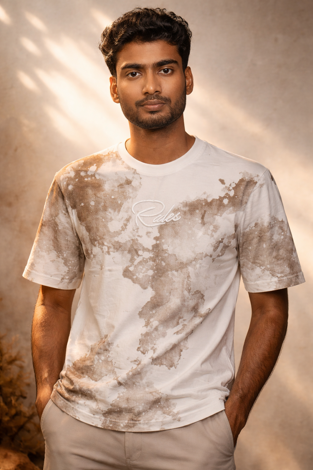 Heavy Fabric Puff Print Tees,Heavyweight Puff Print Cotton T-Shirt