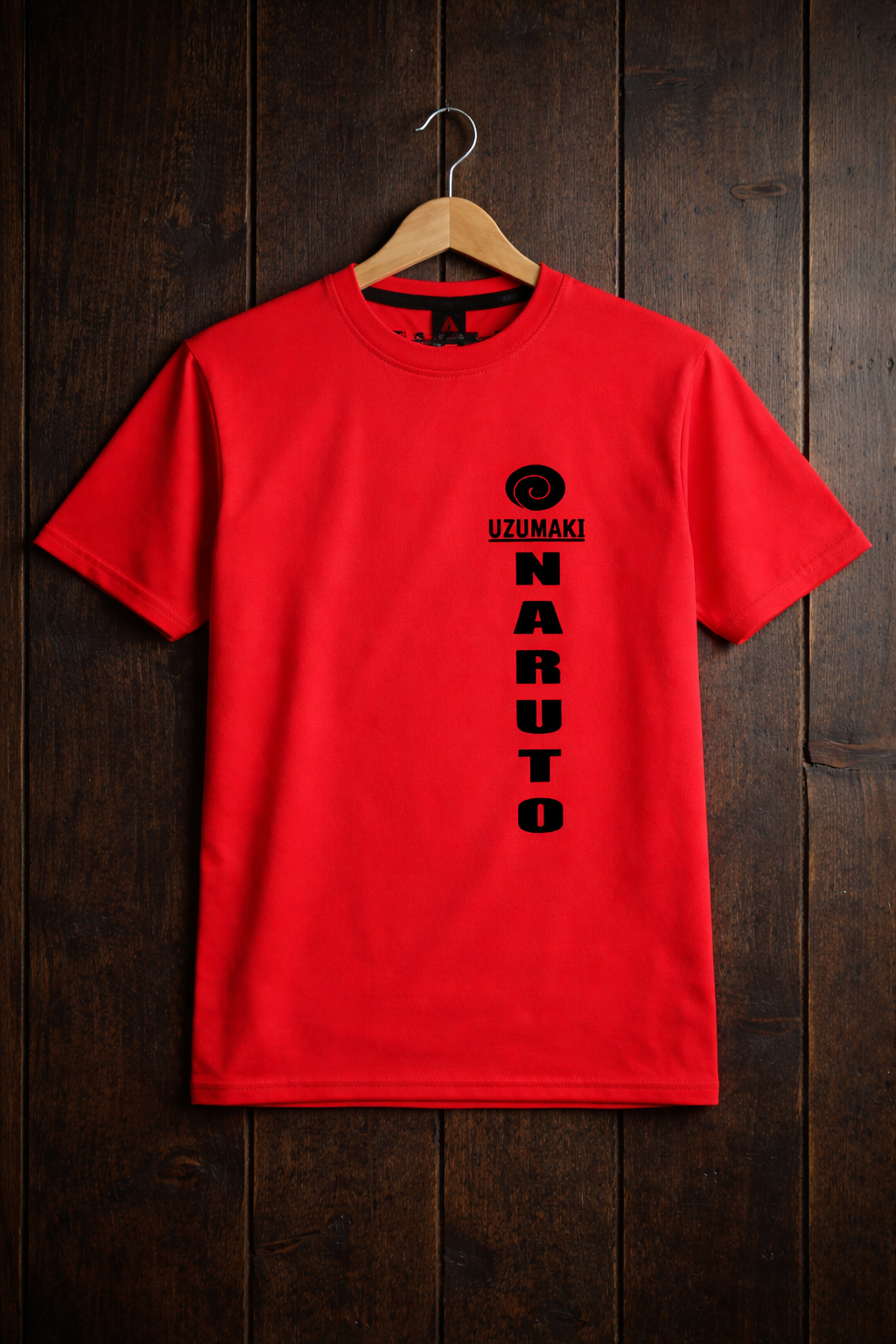 Naruto 5 Sleeve Tees,Anime Graphic Half Sleeve Tees