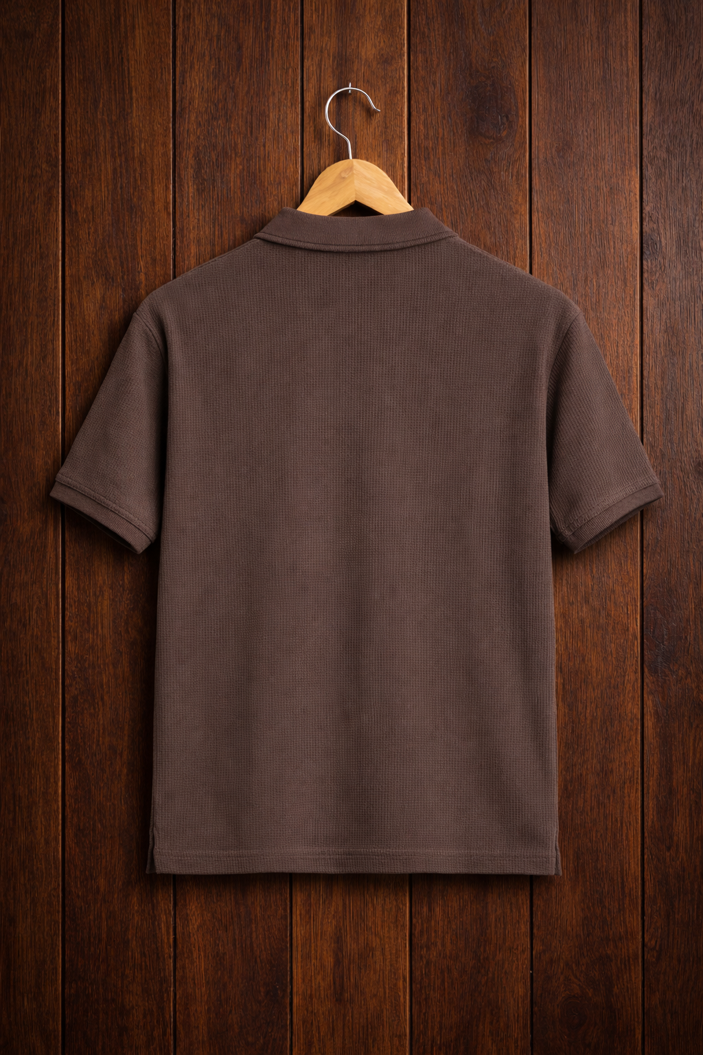 Square Structured Hard Fabric Zipper Tshirt,Structured Pattern Heavy Fabric Zipper Tshirt