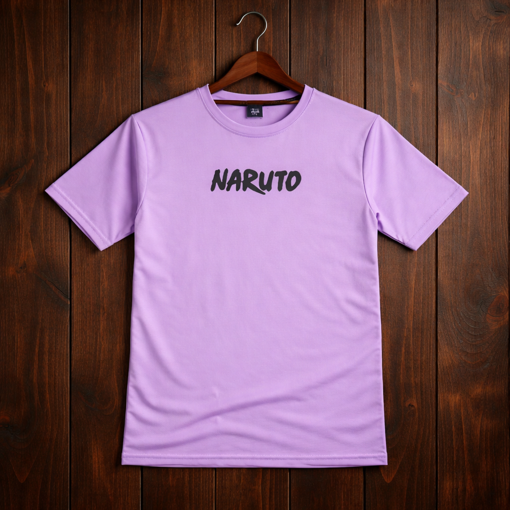 Naruto 5 Sleeve Tees,Anime Graphic Half Sleeve T-Shirt