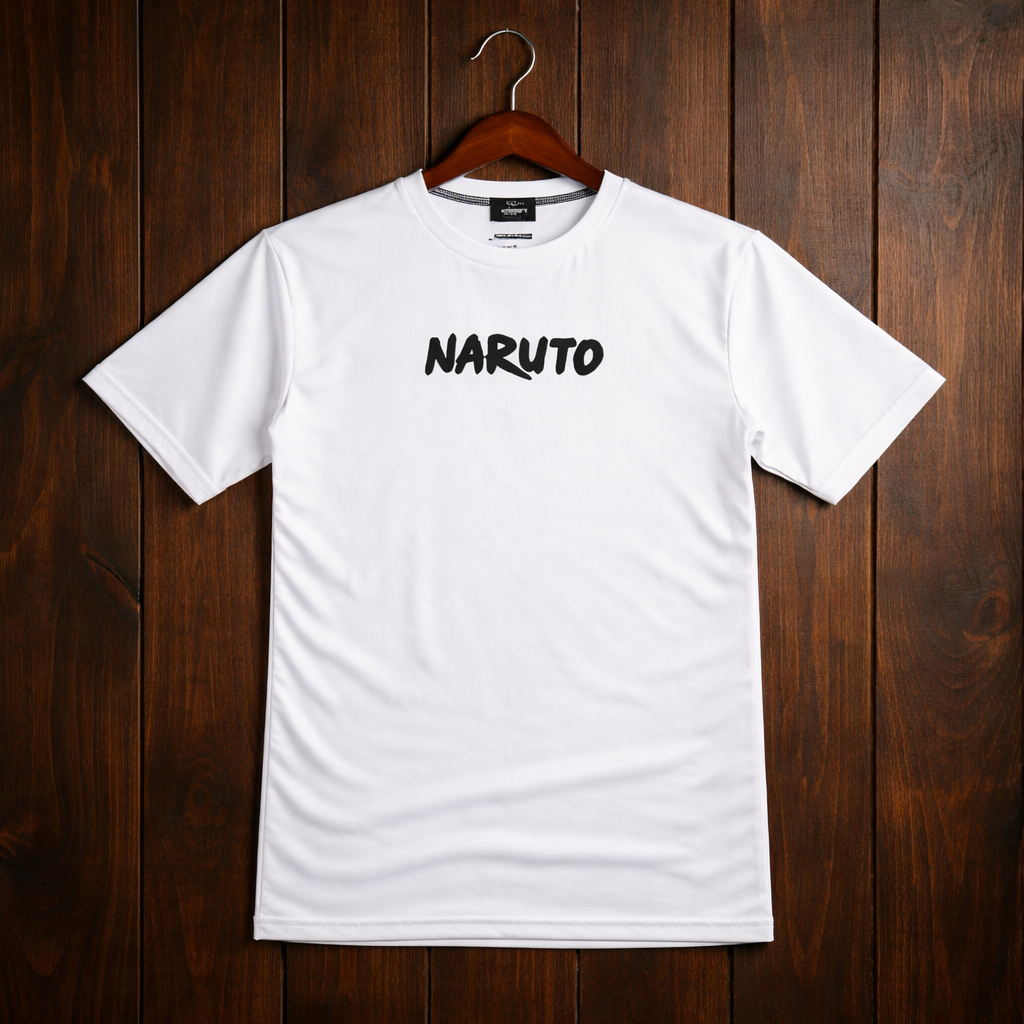 Naruto 5 Sleeve Tees,Anime Graphic Half Sleeve T-Shirt