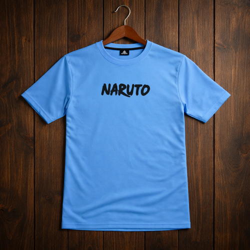 Naruto 5 Sleeve Tees,Anime Graphic Half Sleeve T-Shirt