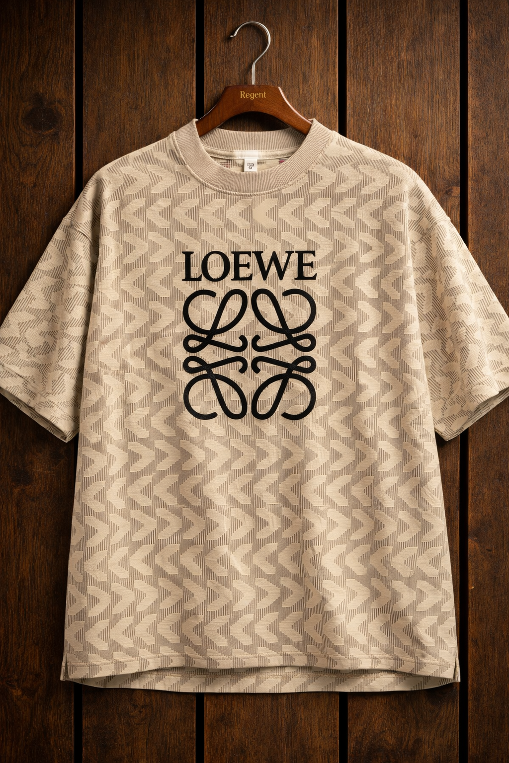 T Shirt Five/S Design Fab Loewe Emb Chd,Designer Style Embroidered T-Shirt