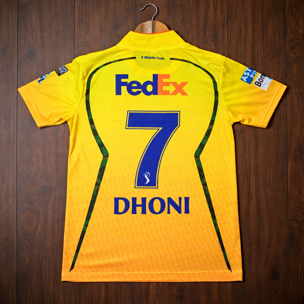 Chennai Super Kings CSK IPL Jersey