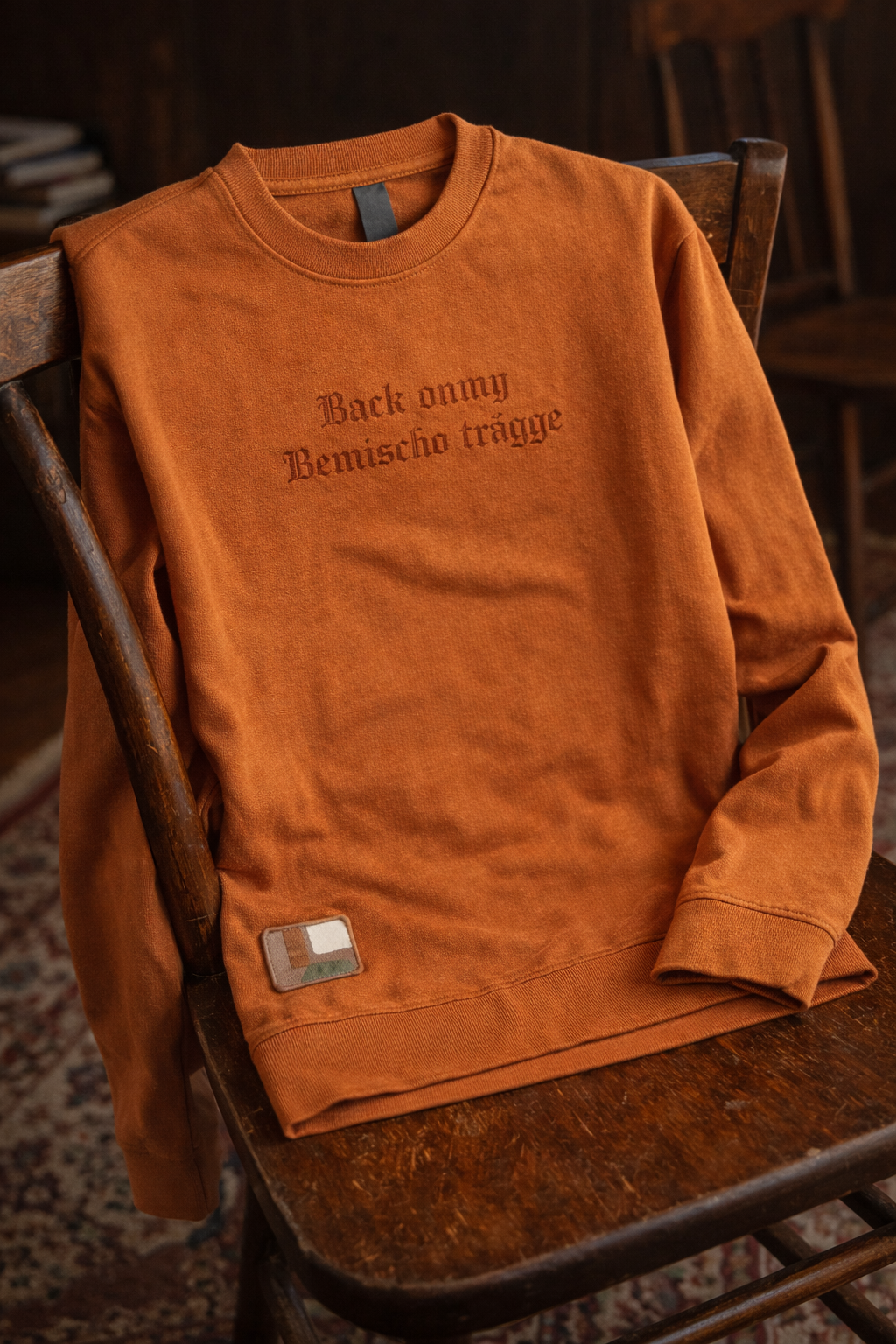 Structured Fabric Premium Woven Pullover,Premium Textured Woven Pullover Sweatshirt