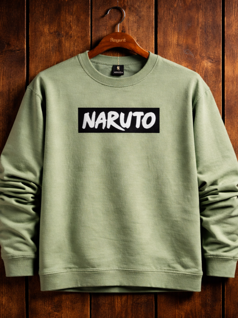 Naruto Full Sleeve Tees,Anime Graphic Full Sleeve T-Shirt