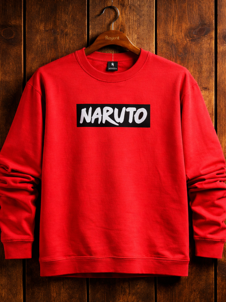 Naruto Full Sleeve Tees,Anime Graphic Full Sleeve T-Shirt