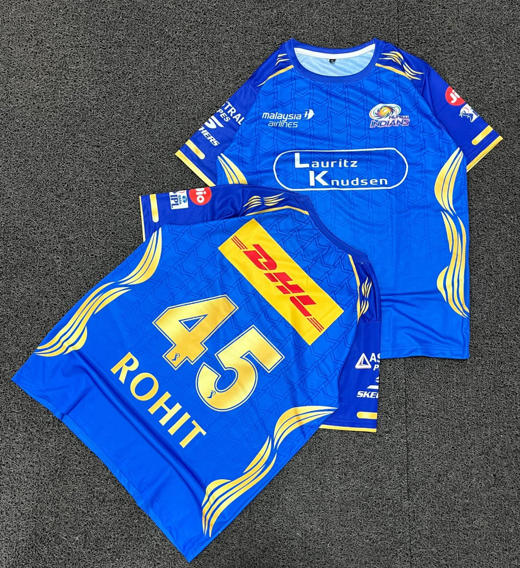 Mumbai Indians IPL 2024 Fan Edition T-Shirt - Hardik Pandya 33